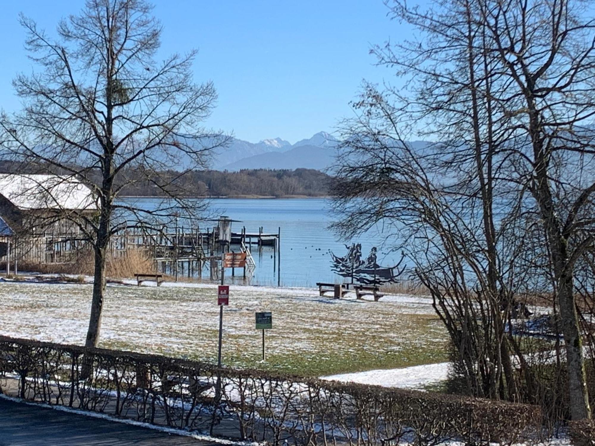 Ferienwohnung Seebruck Am Chiemsee Seeon Seebruck Bagian luar foto