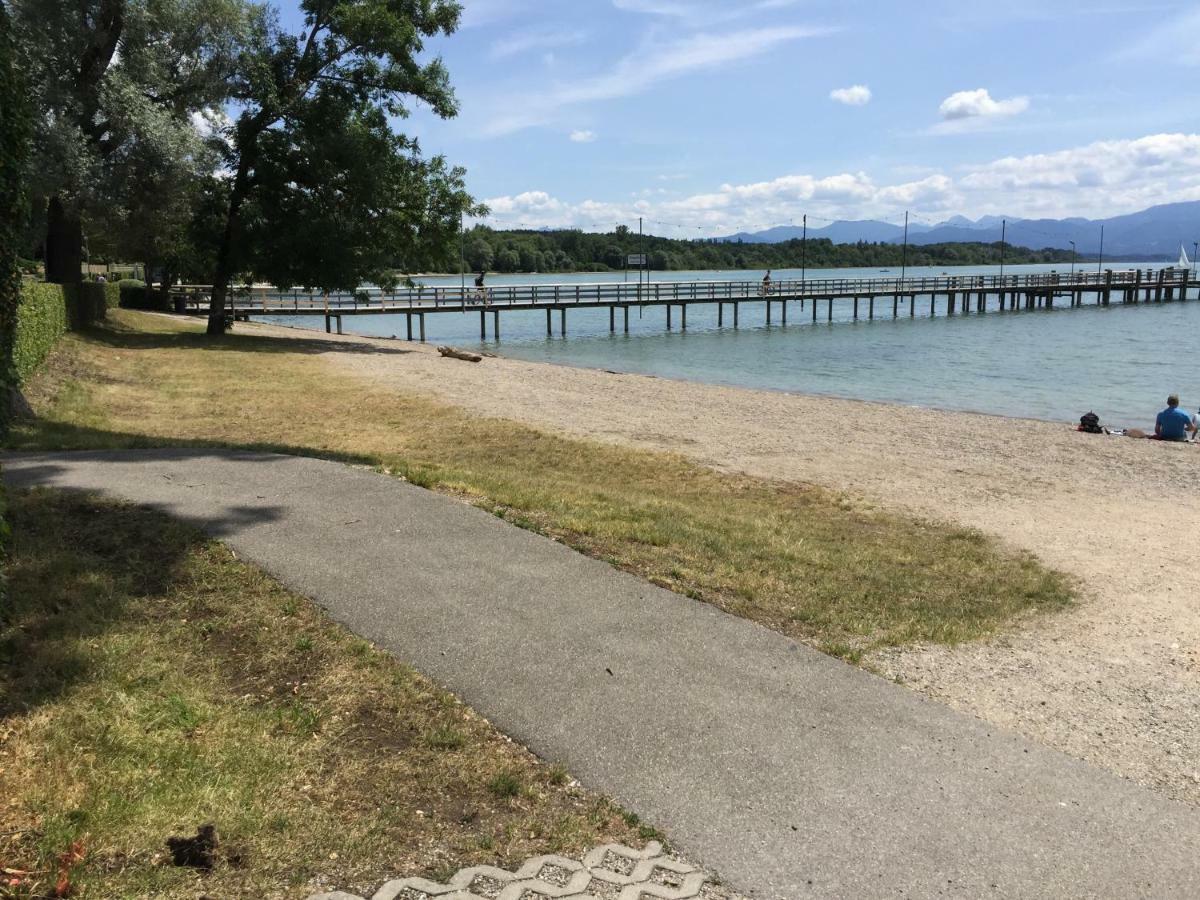 Ferienwohnung Seebruck Am Chiemsee Seeon Seebruck Bagian luar foto